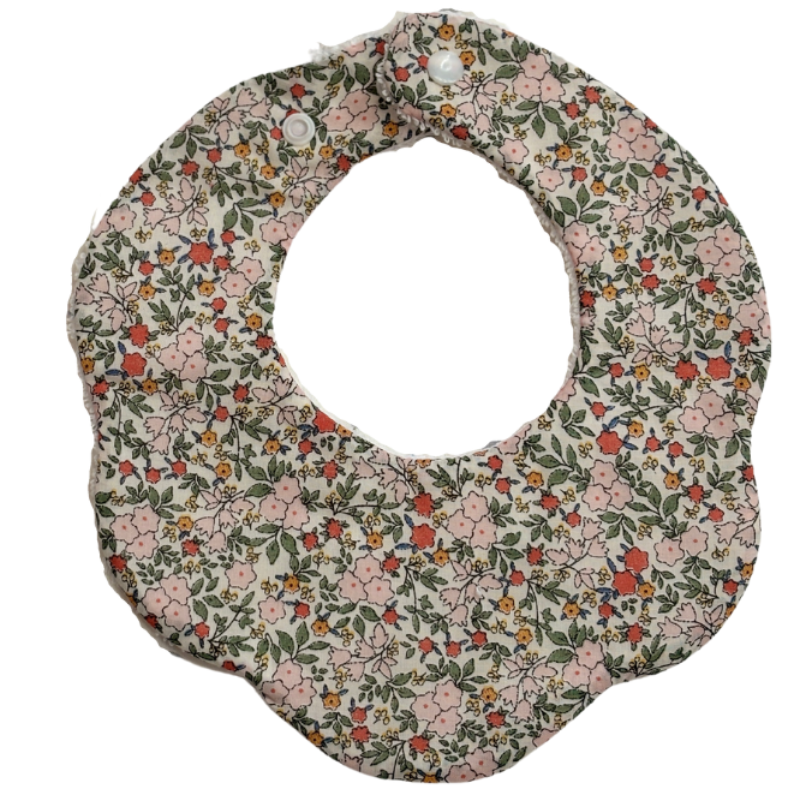 Babero Flor Jardin 1