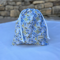 Bolsa Multiusos Flores Azul y Verde-Amarillo 2