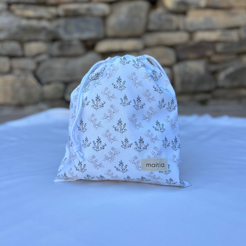 Bolsa Multiusos Flores Azules Nuevas 2
