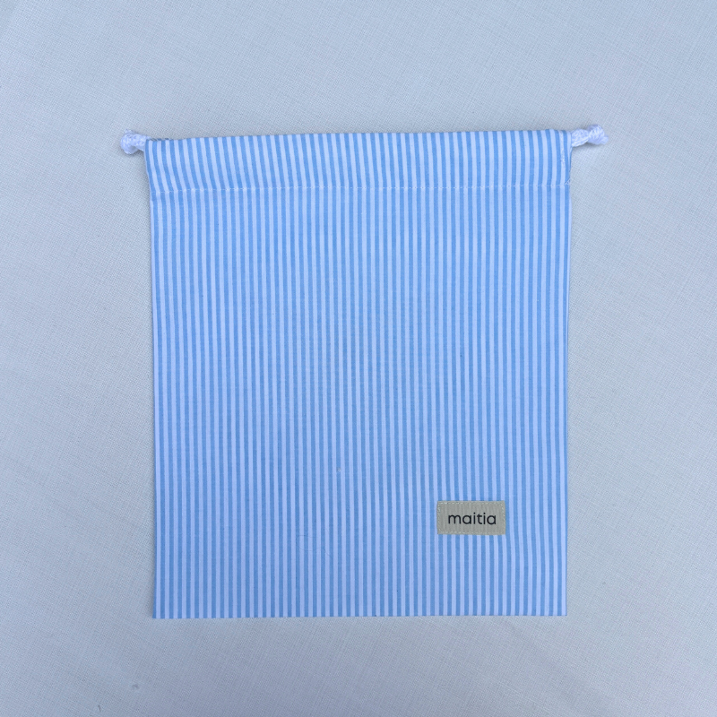 Bolsa Multiusos Rayas Azul Bebe 3