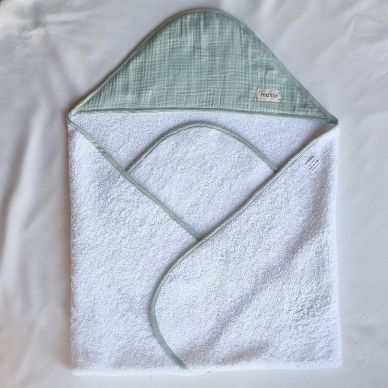 Capa Baño Muselina Verde 2