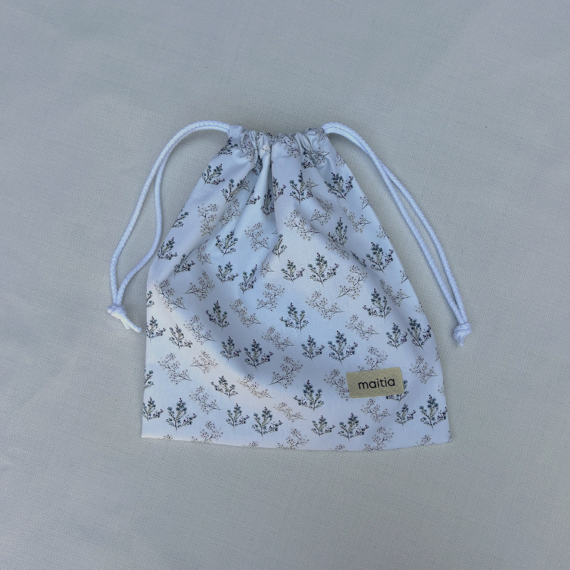 Bolsa Multiusos Flores Azules Nuevas