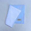 Toalla Babas Rayas Azul Bebe 3